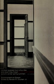 Front cover of As up they grew by Herbert R. Coursen