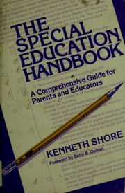 Front cover of The special education handbook by Kenneth Shore