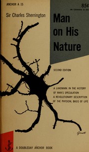 Front cover of Man on his Nature by Sherrington, Charles Scott Sir