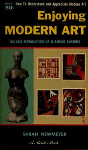 Cover of Enjoying modern art by Sarah Newmeyer