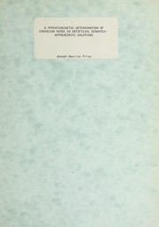 Front cover of A potentiokinetic determination of corrosion rates in artificial seawater - hypochlorite solutions by Joseph Maurice Price