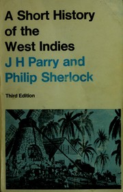 Cover of A short history of the West Indies by J. H. Parry
