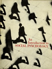 Cover of An introduction to social psychology by Henry Clay Lindgren