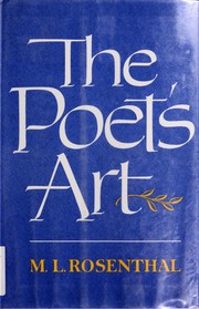 Front cover of The Poet's Art by M. L. Rosenthal