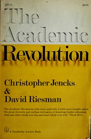 Cover of The academic revolution by Christopher Jencks