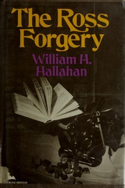 Cover of The Ross forgery by William H. Hallahan