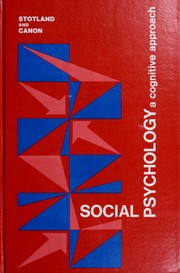 Front cover of Social psychology by Ezra Stotland