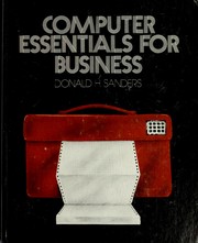 Cover of Computer essentials for business by Donald H. Sanders