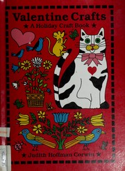 Front cover of Valentine crafts (A holiday craft book) by Judith Hoffman Corwin