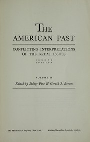 Cover of The American past by Sidney Fine