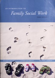 Front cover of An introduction to family social work by Donald Collins