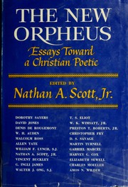 Cover of The new Orpheus by Nathan A. Scott