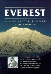 Cover of Everest by Stephen Venables