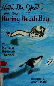 Front cover of Nate the Great and the boring beach bag by Marjorie Weinman Sharmat