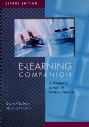 Cover of E-learning companion by Ryan Watkins