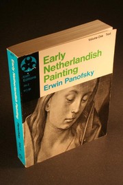 Cover of Early Netherlandish Painting by Erwin Panofsky