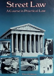 Front cover of Street law by Edward McMahon
