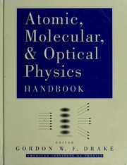 Cover of Atomic, molecular & optical physics handbook by Unknown