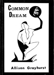 Cover of Common Dream by Allison Grayhurst