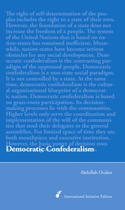 Front cover of Democratic Confederalism by Abdullah Öcalan