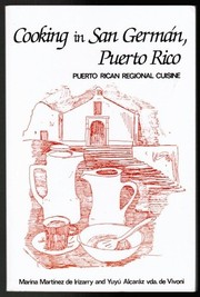 Front cover of Cooking in San German, Puerto Rico by Marina Martinez Irizarry
