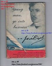 Front cover of "Young man, go into business"--Rizal by Ernesto Y. Sibal
