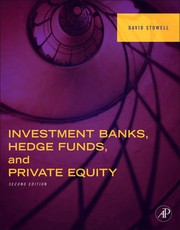 Front cover of Investment banks, hedge funds, and private equity by David Stowell