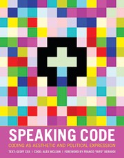 Cover of Speaking code by Geoff Cox