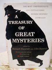 Cover of A Treasury of Great Mysteries by Howard Haycraft