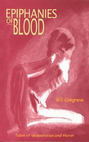 Front cover of Epiphanies of Blood by Bill Congreve