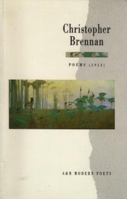 Cover of Poems by Christopher John Brennan