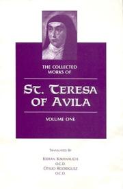 Cover of The collected works of St. Teresa of Avila by Teresa of Avila