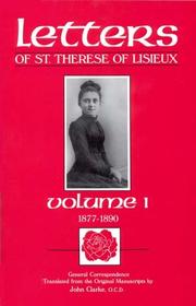 Front cover of General correspondence by Saint Thérèse de Lisieux