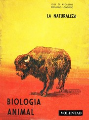 Front cover of Biología Animal by José de Recasens