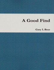 Cover of A Good Find by Gary L Beer