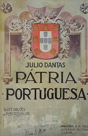 Cover of Pátria portuguesa by Júlio Dantas