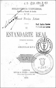 Front cover of O Estandarte Real by Manuel Pereira Lobato