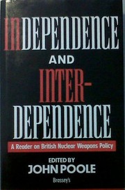 Cover of Independence and Interdependence by J. B. Poole