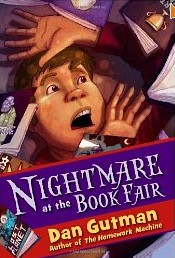 Front cover of Nightmare at the Book Fair by Dan Gutman