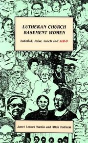 Front cover of Lutheran Church Basement Women by J. Marten