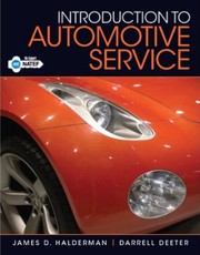 Front cover of Introduction to automotive service by James D. Halderman