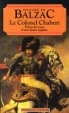 Front cover of Le Colonel Chabert AND Peines De Coeur D'une Chatte Anglaise (Classiques Francais) by Honoré de Balzac