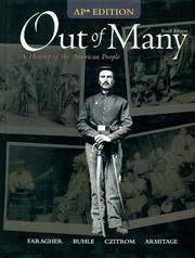 Front cover of Out of many by John Mack Faragher
