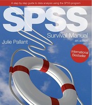 Front cover of SPSS survival manual by Julie Pallant