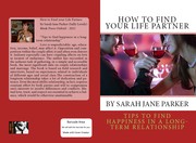 Front cover of How to Find Your Life Partner by Sarah Jane Parker
