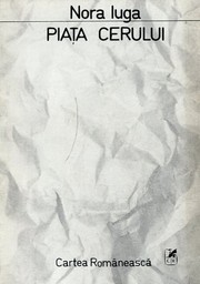 Cover of Piața cerului by Nora Iuga