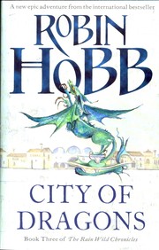 Front cover of City of dragons by Robin Hobb