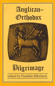 Front cover of Anglican-Orthodox pilgrimage by Hilary Hillier