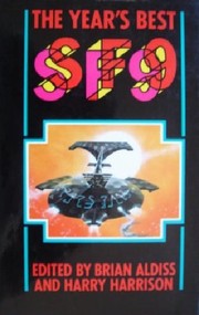 Front cover of The Year's Best Science Fiction No. 9 by Brian W. Aldiss