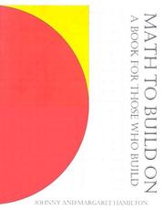 Cover of Math to build on by Johnny E. Hamilton